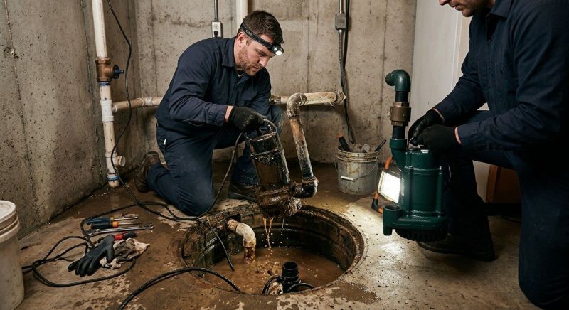 Pedestal Sump Pump Repair in Franklin, TN