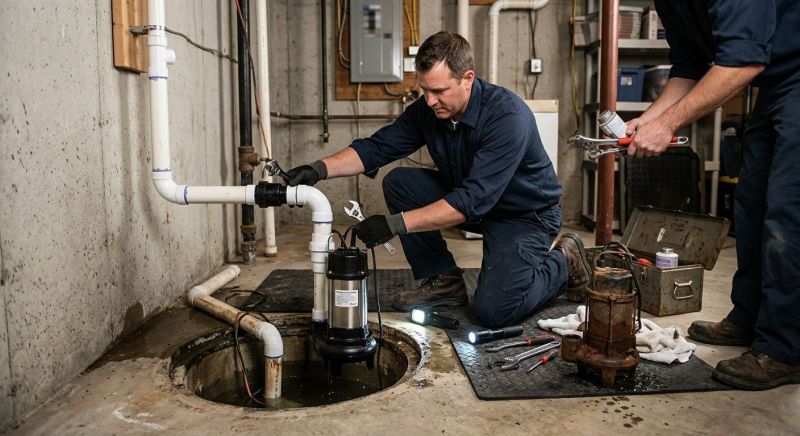 Sump Pump Replacement in Auburn, AL