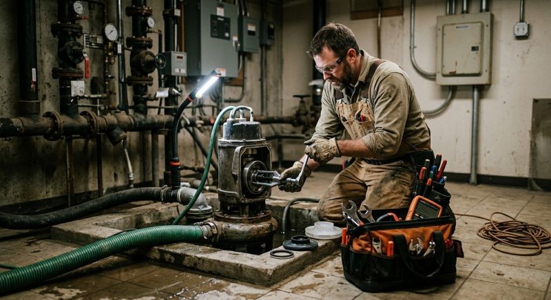 Sump Pump Service in Des Moines, IA