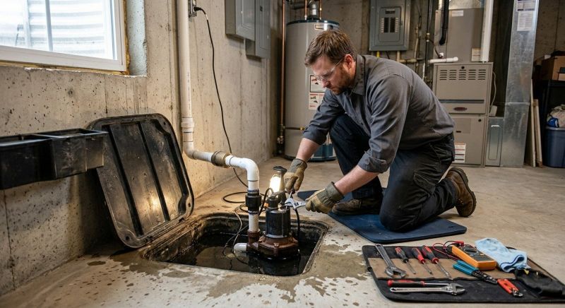 Backup Sump Pump Service in Des Moines, IA