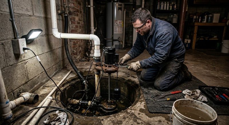 Pedestal Sump Pump Repair in Nashville, TN