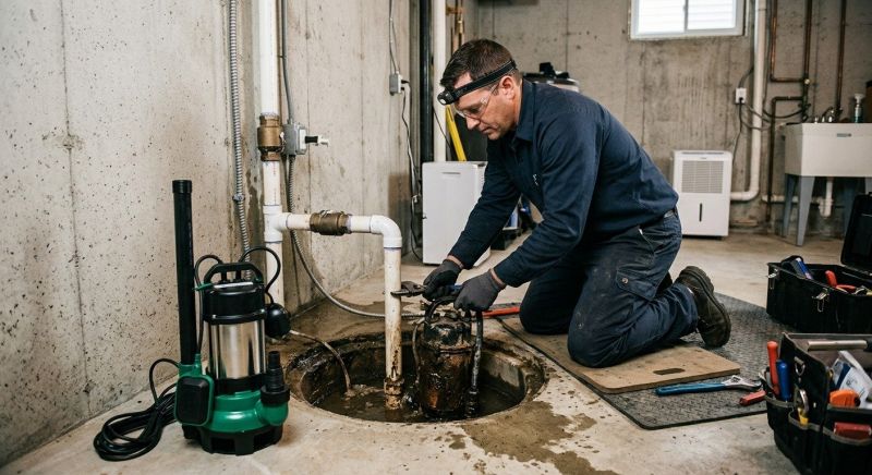 Sump Pump Replacement in Des Moines, IA