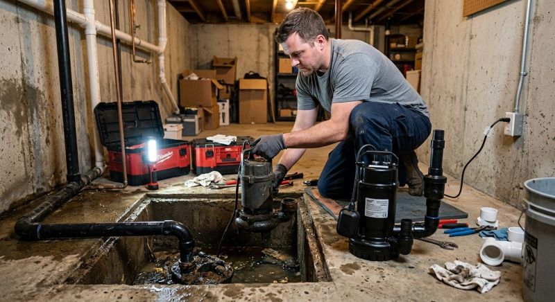 Sump Pump Replacement in Franklin, TN